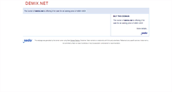 Desktop Screenshot of demix.net