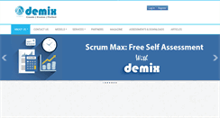 Desktop Screenshot of demix.org